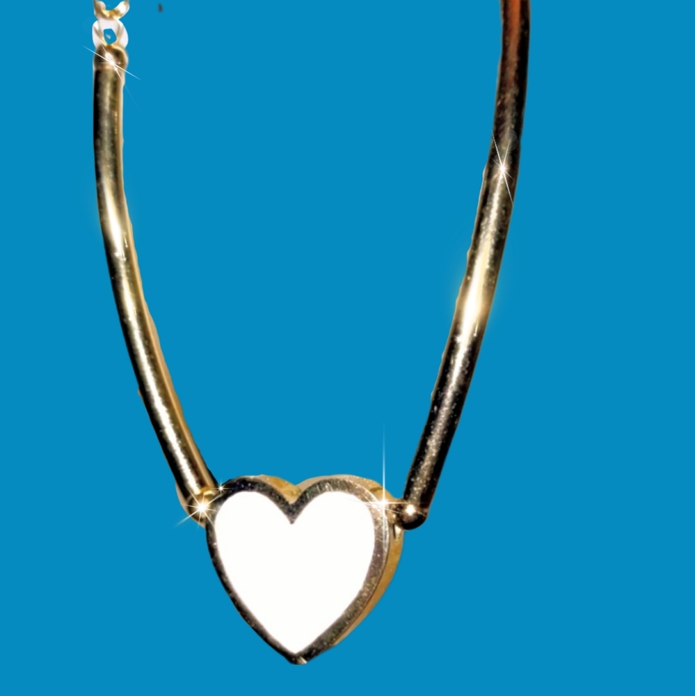 Heart Fashion Necklace Made in Italy - Picture 12 of 12